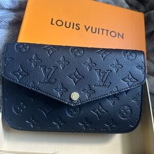 Black Embossed crossbody